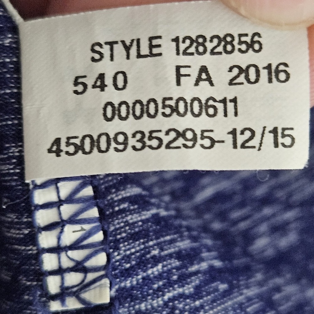 Under Armour Vest Womens Sm Blue Space Dye Full Zip Fitted  Athletic Athleisure - Picture 3 of 9
